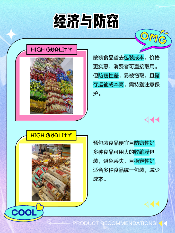 散裝食品與預(yù)包裝食品 核心區(qū)別與市場(chǎng)交織